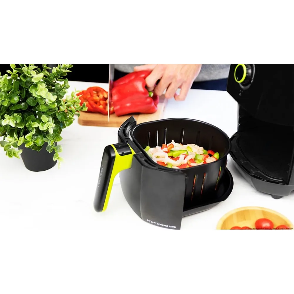 Cecotec Freidora Dietetica Cocina Sana здоровая еда Funcion Horno tecnology Aire Caliente Negro|Аэрофритюрницы| |