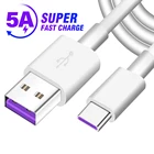 Супербыстрый зарядный кабель AUFU для Huawei P30 Pro 5A, кабель USB Type-C, кабель Type-C для Huawei P20 Pro Mate 20 Pro Mate 10 Pro P10