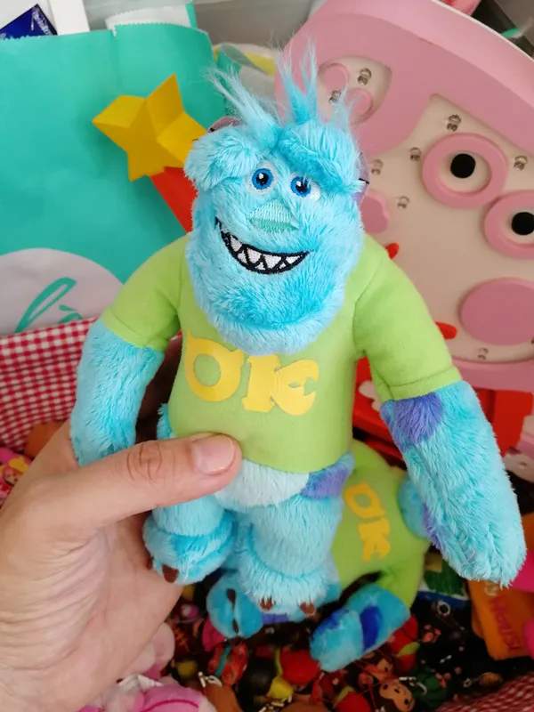 Зеленая одежда Салли Монстры inc. Университет Монстров плюшевые игрушки|Мягкие