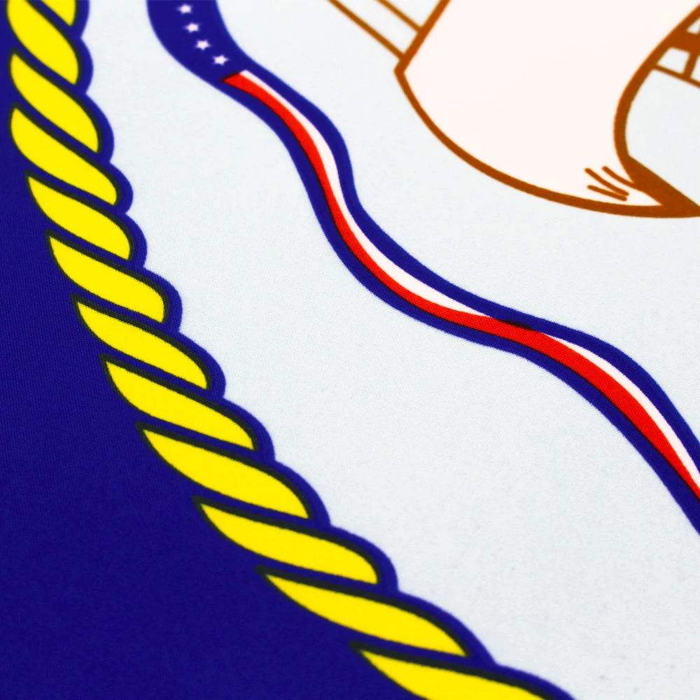 90*150cm Blue US Navy Crest Seal Emblem Flag | Дом и сад