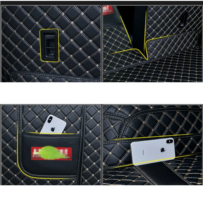 

Luxury leather Car Anti-slip Trunk Mat for Great Wall Haval F7 F7X 2019 2020 cargo liner