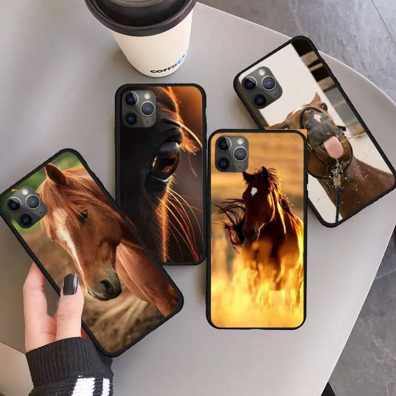 

Frederik The Great beauty horse Phone Case for iPhone 11 12 pro XS MAX 8 7 6 6S Plus X 5S SE 2020 XR mini