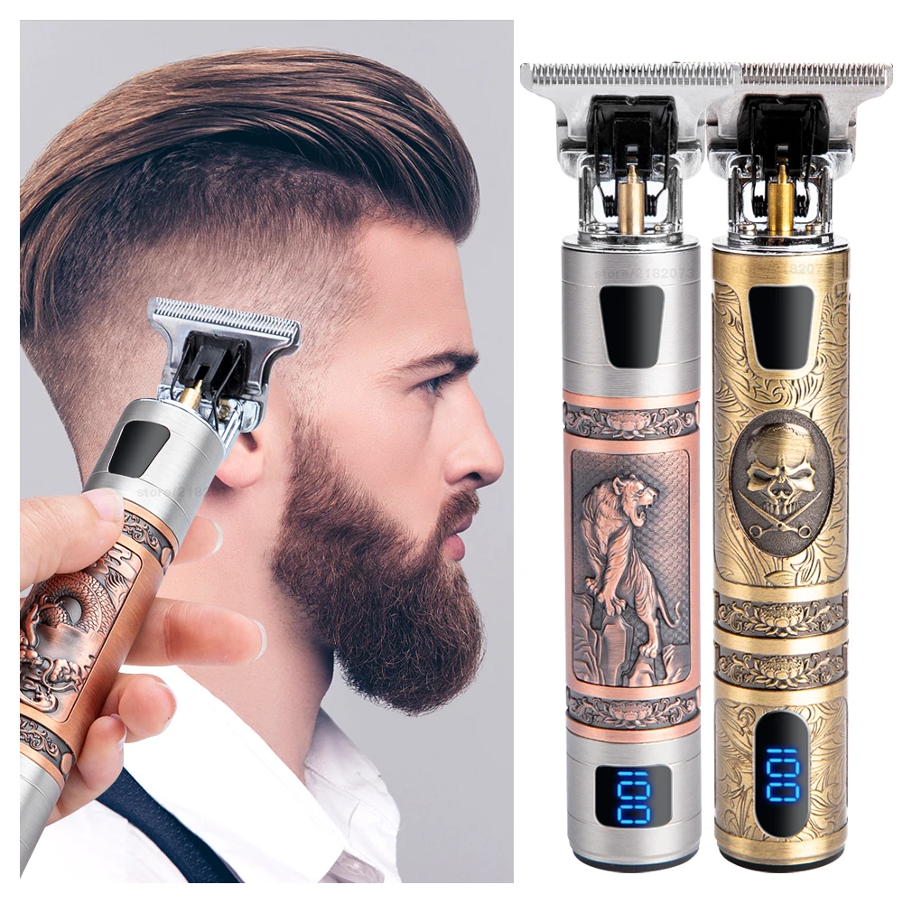 

Electric Hair Clipper 0mm T9 Hair Trimmer for Men Professional Barber Shaver Trimmer Hair Cutting Machine Man Cordless Haircut