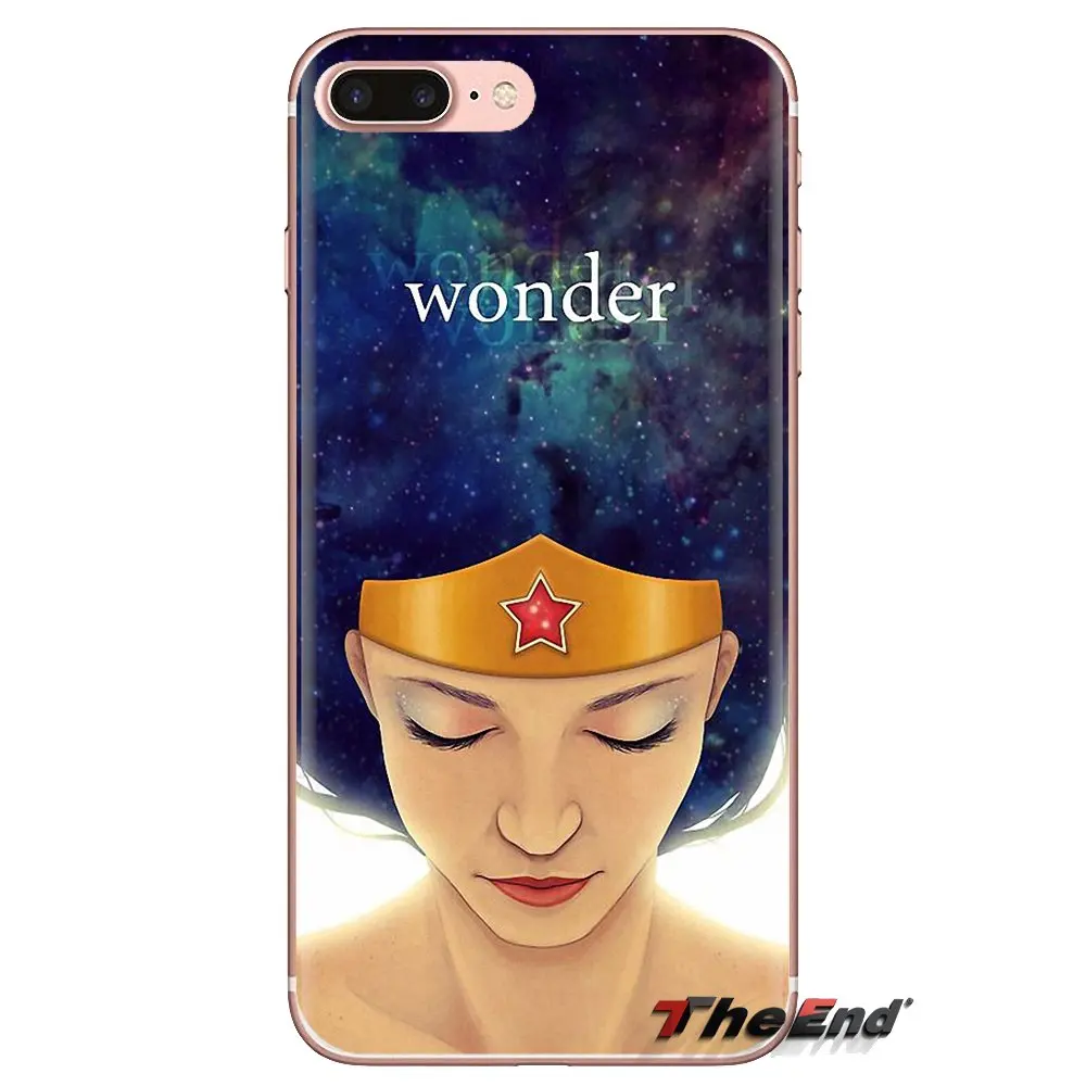 Прозрачный ТПУ чехол для женщин сексуальный чудо-женщина Xiao mi 6 A1 Max x 2 5X 6X красный