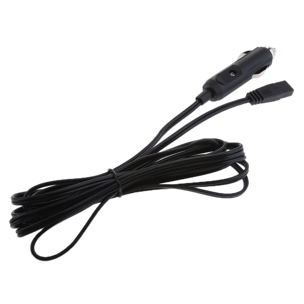 

3M Car Fridge Power Extension Cable Power Adapter Extension Cable Car Lighter Socket to 2Pins Plug