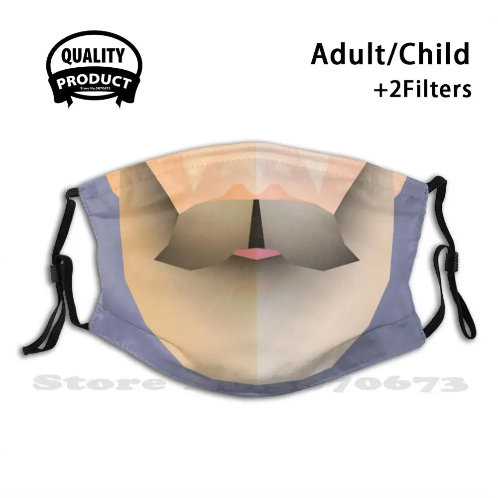 

Figo! Медвежья векторная портретная маска с медведем, Пылезащитный фильтр для мужчин, женщин, детей, девочек, мальчиков, подростков, медвежонк...