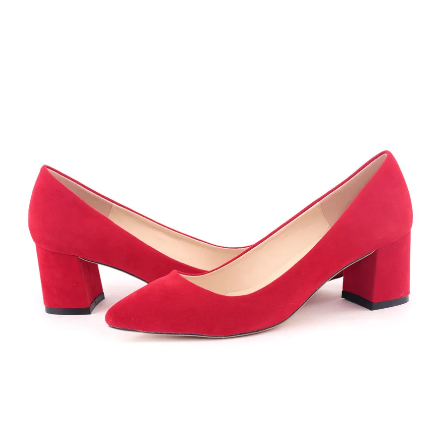 Женские замшевые туфли-лодочки на высоком каблуке с острым носком - купить по