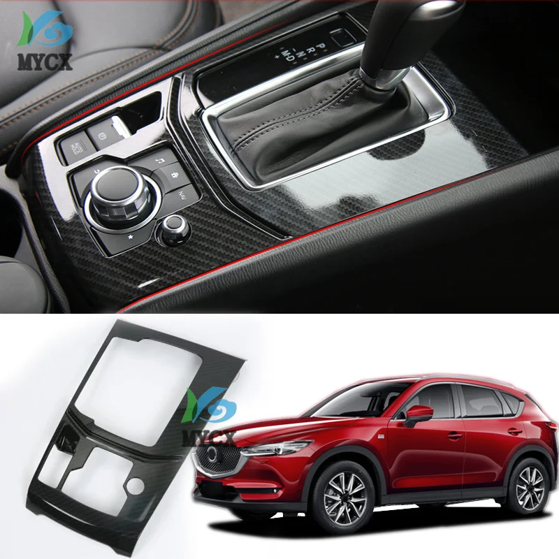 

Подходит для Mazda CX5 CX-5 CX 5 2017 2018 2019 аксессуары интерьерная декоративная панель переключения передач отделка рамка наклейка