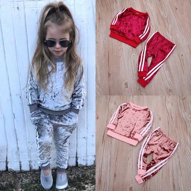 2021 Осенняя детская одежда комплект зимняя для детей ясельного возраста