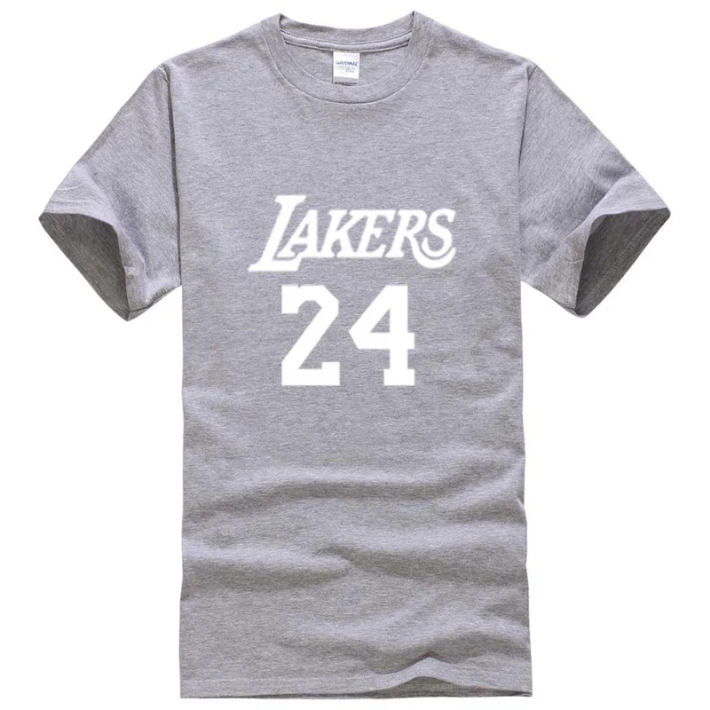 Новая мода Kobe Bryant 24 футболка для мужчин и женщин Повседневная Jersey летняя