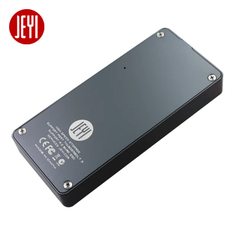 JEYI thunderbolt 3 м. 2 nvme корпус мобильного телефона box чехол NVME к TYPE C алюминиевый тип C3.1 М.