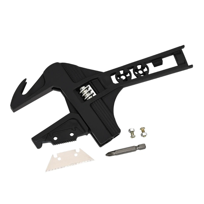 

2022 New Plumbing Adjustable Wrench with Soft Grip Wide Mouth Wrench Hand Tool 9-Inch