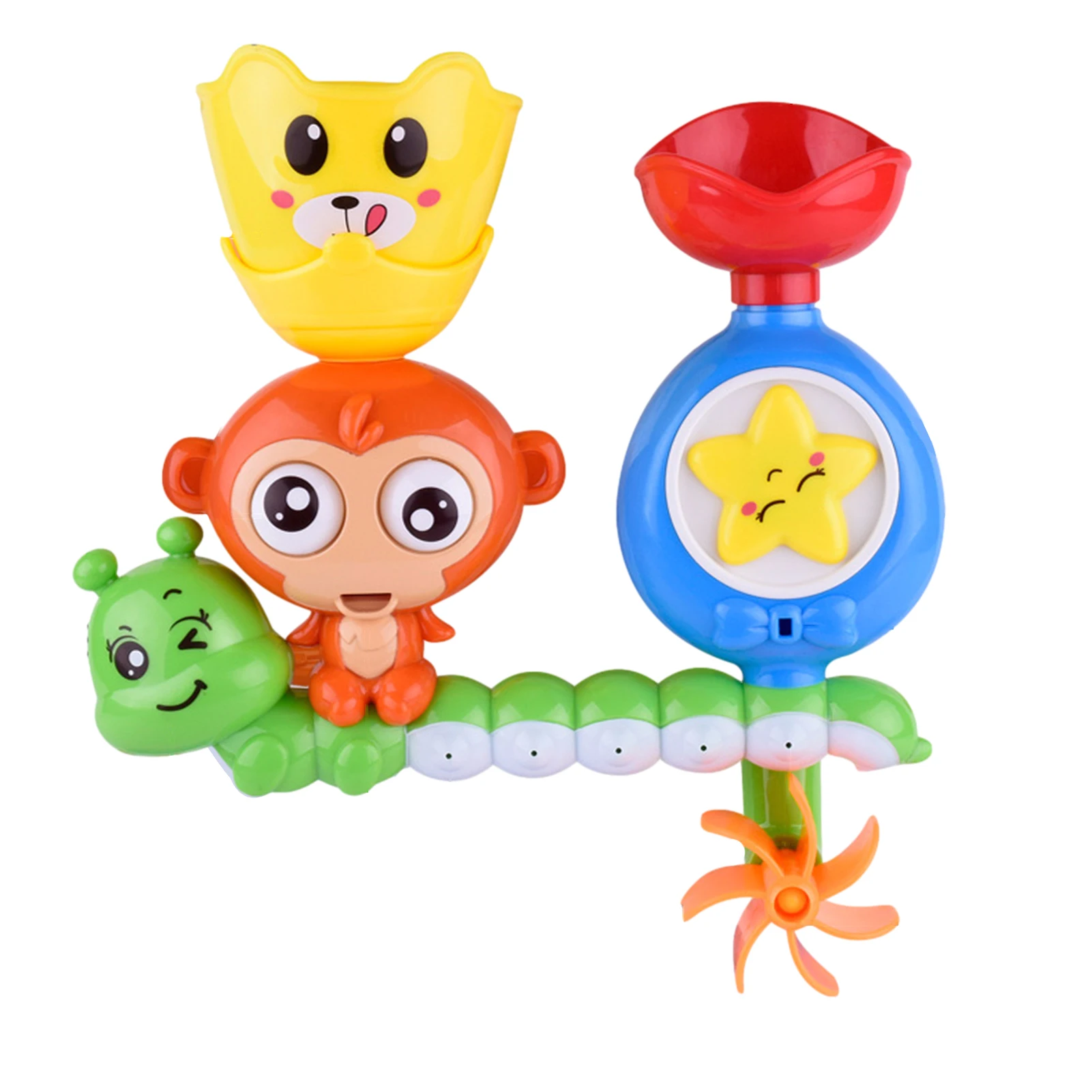 

Baby Cartoon Monkey Classic Shower Bath Toy Animal Sprinkle Bathroom Swimming Bathing Shower Educational Toys For Kid Gift
