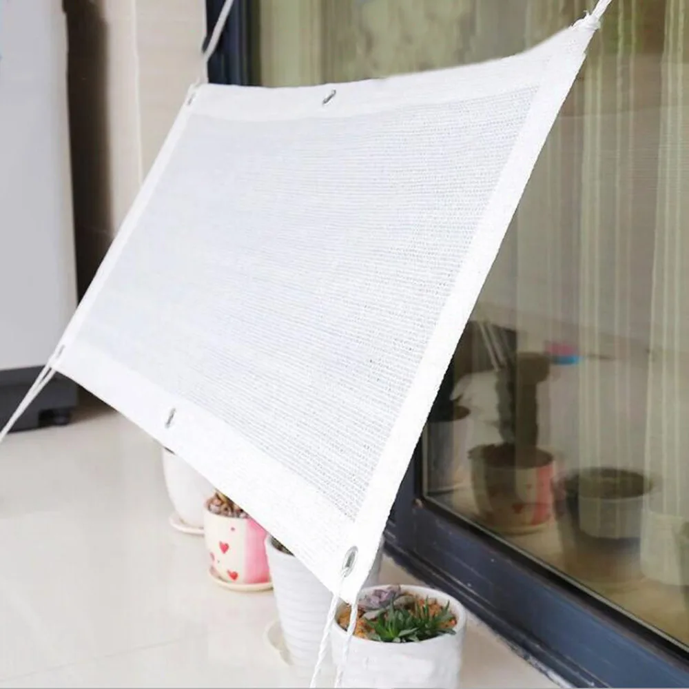 

Plant Succulent Insulation Net Shade Cover Garden Succulents Shading Rate 90% 2x4m Balcony Courtyard Outdoor White Sunscreen