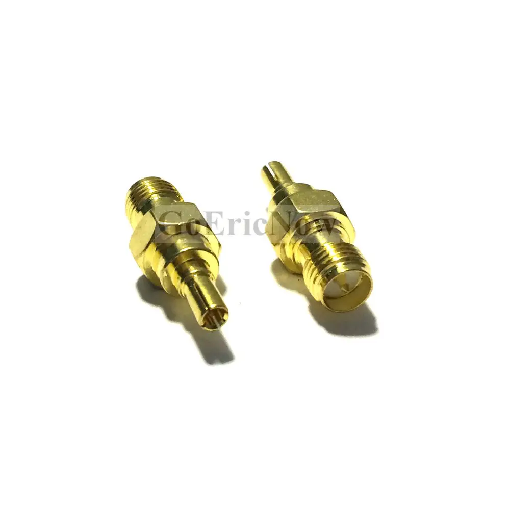 10 PCS RF coaxial adapter RP SMA / female to CRC9 male Gold plated/Nickplated connector Plug Adapter | Обустройство дома