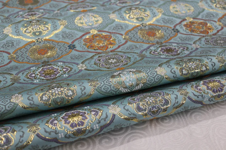 Кукла в кимоно Cheongsam декоративный ручной кружевной пояс Материал Ткань для поделок жаккардовая парча шелковая ткань японский и корейский стиль