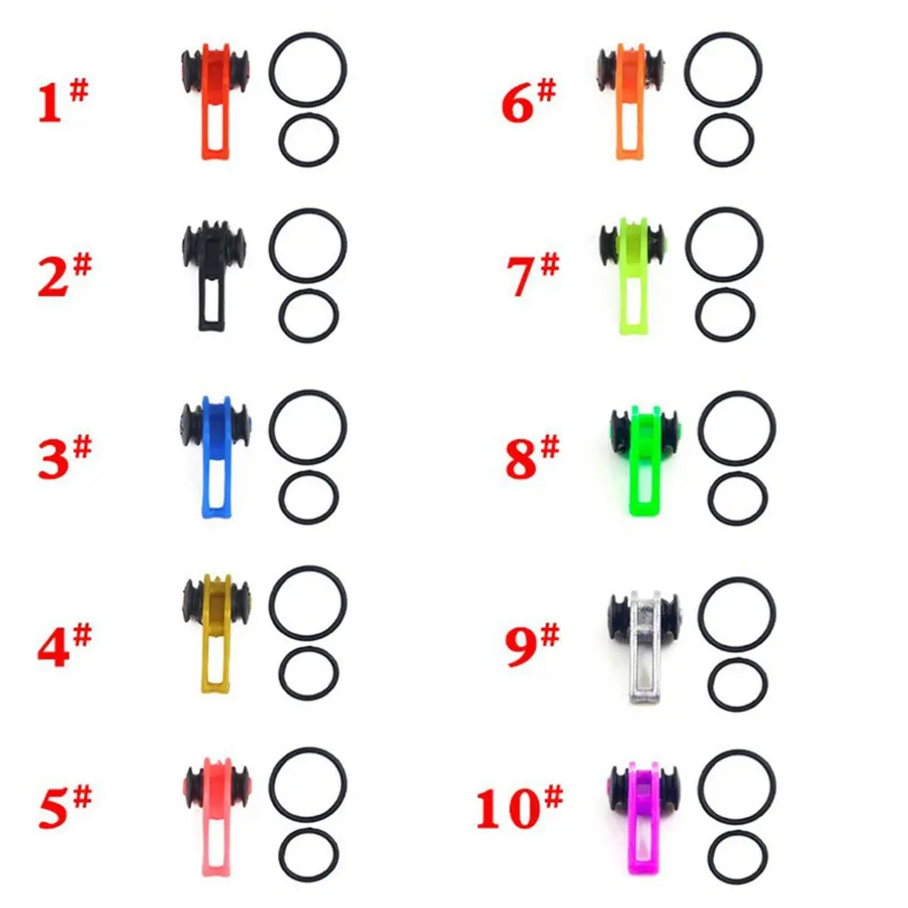 10 шт./лот пластиковый держатель рыболовных крючков для удочки приманки
