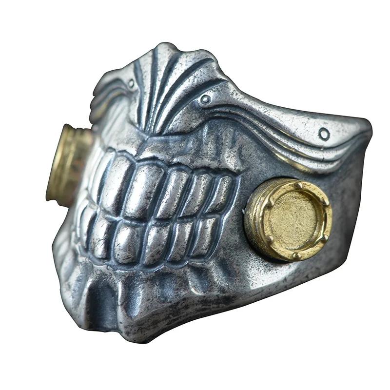 

925 Sterling Silver Ring Men's Finger Ring Creative SKull Tooth 925 Original Luxury Silver Ring High Quanlity Evil Eye Ring