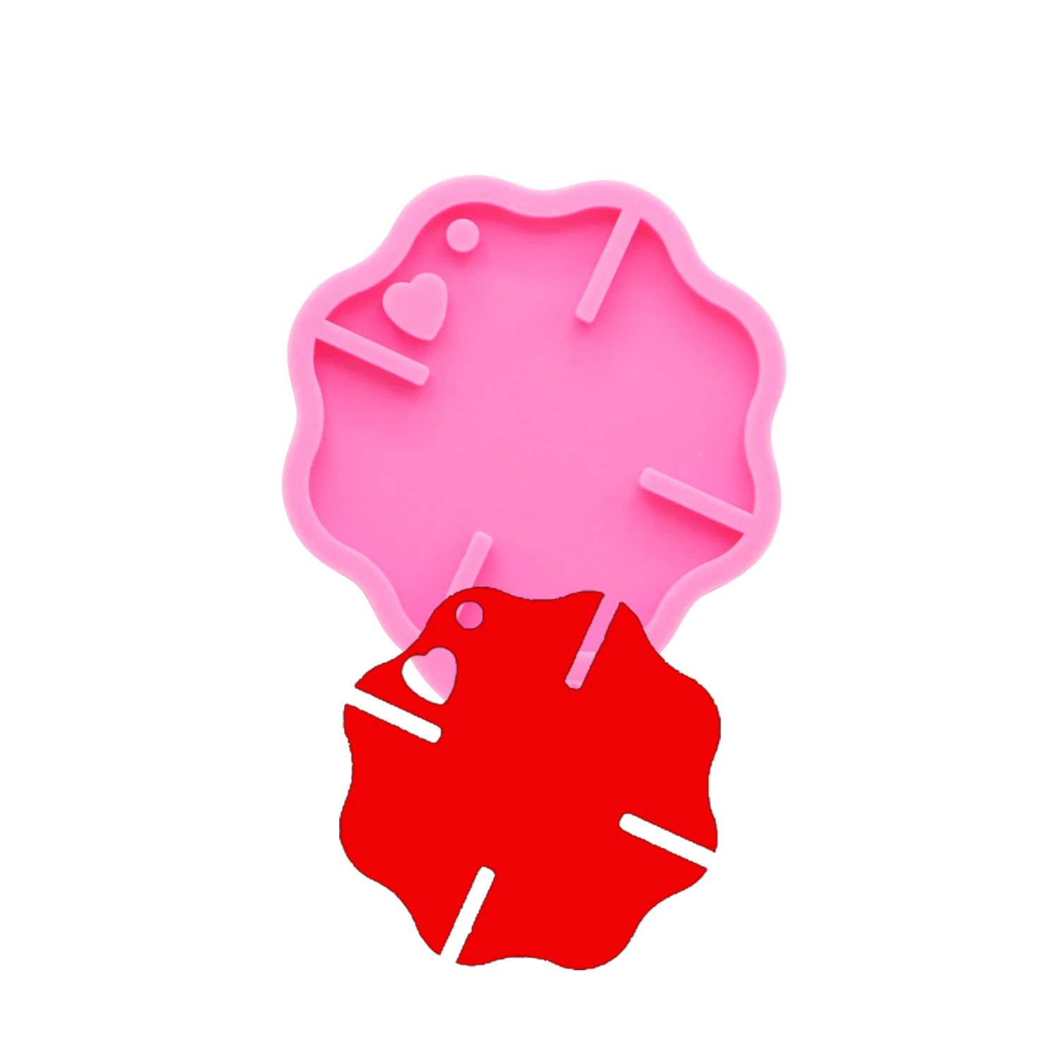 Блестящие Брелки Знак Огня силиконовые формы DIY ювелирные изделия брелок плесень