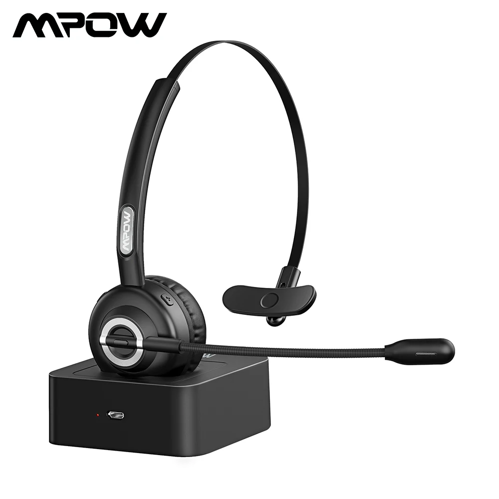 Bluetooth гарнитура Mpow TH1 беспроводные наушники с шумоподавлением и микрофоном