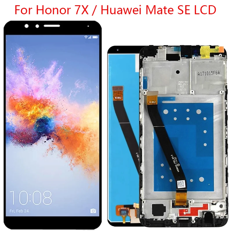 ЖК-дисплей для Huawei Honor 7X, сенсорный экран с дигитайзером в сборе, сменный экран для Huawei Honor 7X, BND-AL10 BND-L21/L22