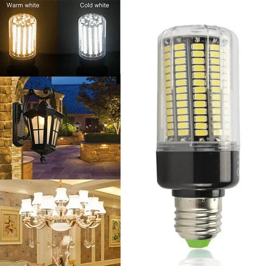 Smart IC 5736 SMD Светодиодная лампа-кукуруза для люстры E27 E14 B22 3 Вт 5 7 9 12 15 | Лампы и