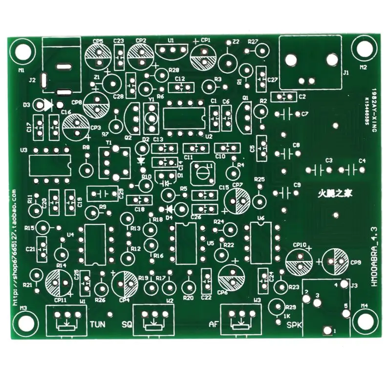 DIY KITs Airband Radio Receiver Aviation Band Green | Электроника