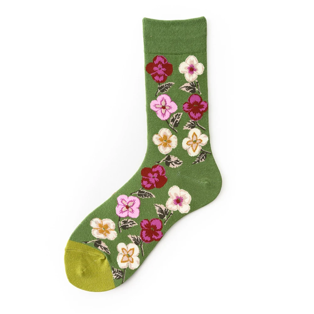 4 1Pair Socks Women Cute Animal Fashion Thick Warm Casual Winter Autumn Soft Cotton Floor Sleeping Females Korean Style Socks - Цвет: 4