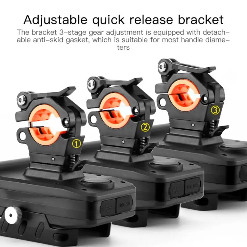 

Cycling Sports Entertainment Portable Battery Horn Headlight Flashlight Riding Equipment USB Charging With Power Bicycle Lights