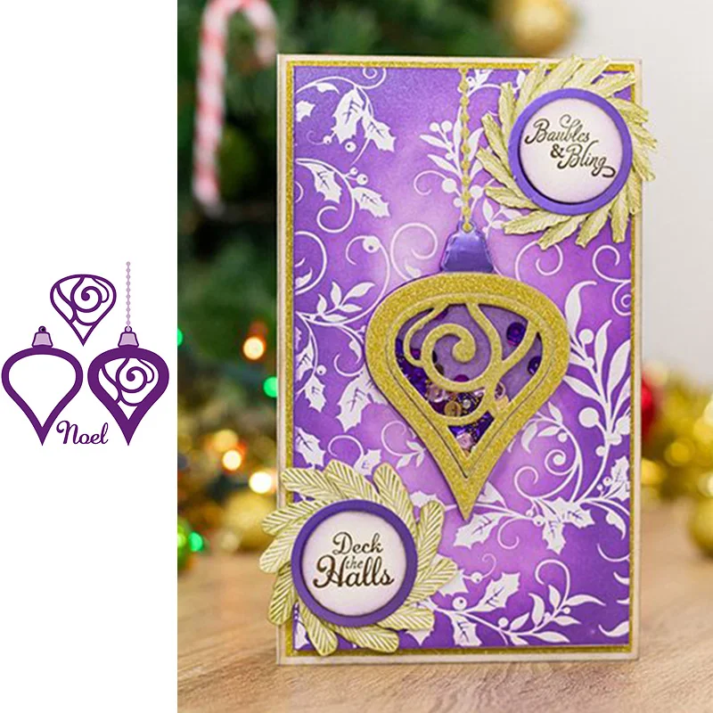 

Рождественский праздничный шейкер, металлические пресс-формы для скрапбукинга и изготовления карт, ремесло 2019, новые высечки