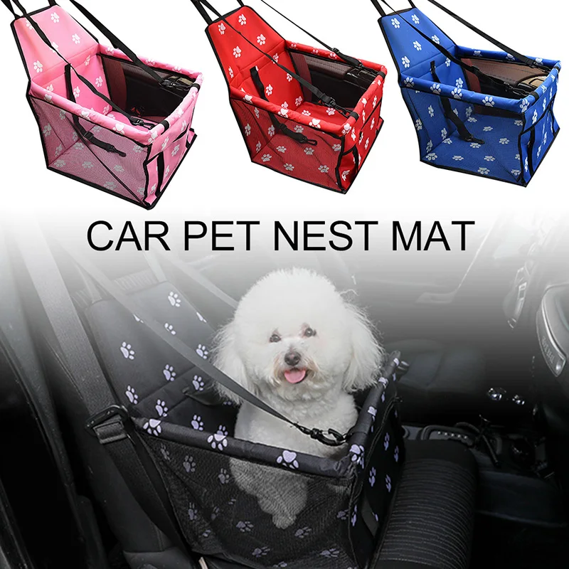 

Pet Dog Carrier Car Seat Cover Pad Carry House Cat Puppy Bag Car Travel Folding Hammock Waterproof Dog Bag Basket Pet Carriers