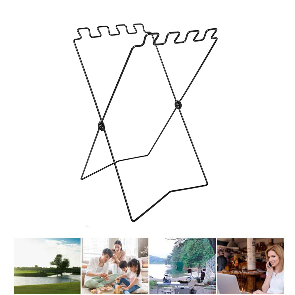 Складной держатель для мусорного пакета стойка уличной столешницы контейнер