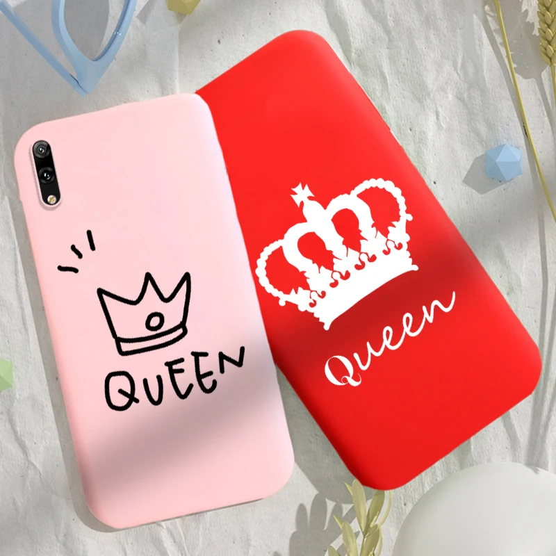 

King Queen TPU Case For Huawei P9 Lite Mini Honor 7A 7C Pro Nova Lite 2 Y7 Prime 2017 Y6 Y9 2018 P Smart Plus 2019 Case Silicone