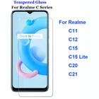 Защитное стекло для Realme C20, C21, C11, C12, C15 Lite, 2-1 шт.