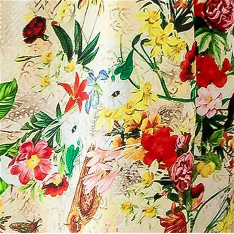 

Summer women's dress 2020 retro sexy boho floral robe beach loose party dress short sleeve