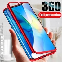 360 Full Body Protective Case For Samsung Galaxy S20 Ultra S10 Lite S10E PIus A20E A21S A31 A30S A51 A71 Cover With Glass