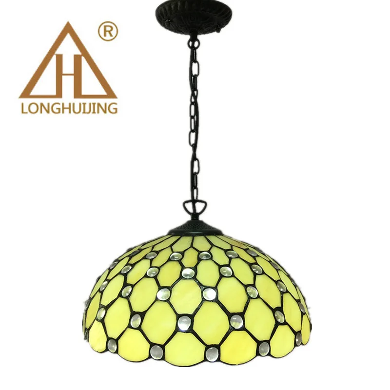 Тиффани лампа-Стрекоза стеклянный абажур подвесной светильник богемский