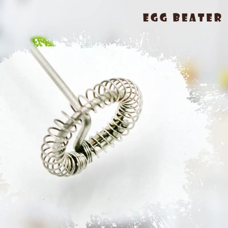 Electric Handheld Stainless Steel Coffee Milk Drink Whisk Mixer Frother Foamer Battery Operated Kitchen Egg Beater | Дом и сад