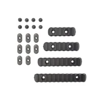 2 sets tactical picatinny rail for moe airsoft handguard compatible with fashlight laser sight