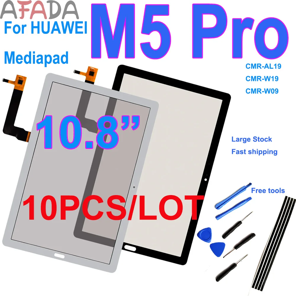 10.8'' Touch Screen For Huawei Mediapad M5 Pro CMR-AL19 CMR-W19 CMR-W09 Sensor Glass Panel Replacement Repair parts Dropshipping
