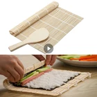 Бамбуковый Коврик для суши сделай сам, многоразовый антипригарный коврик для суши, бамбуковый роликовый коврик, рулоны для суши, инструменты для формовки суши, кухонные гаджеты, 1 шт.