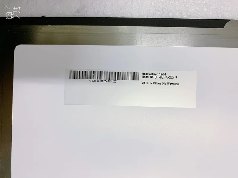 

B140HAK02.3 LED touch Screen assembly LCD Display IPS Matirx 1920*1080 FHD Original B140HAK02 with touch