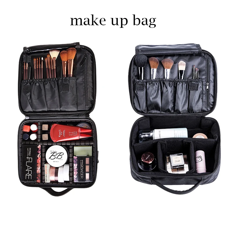 Косметичка из искусственной кожи для женщин профессиональная дорожная дамская