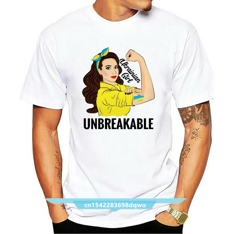

Clothing Ukrainian Tshirt Women Girl Unbreakable Ukraine Flag Shirt 3260
