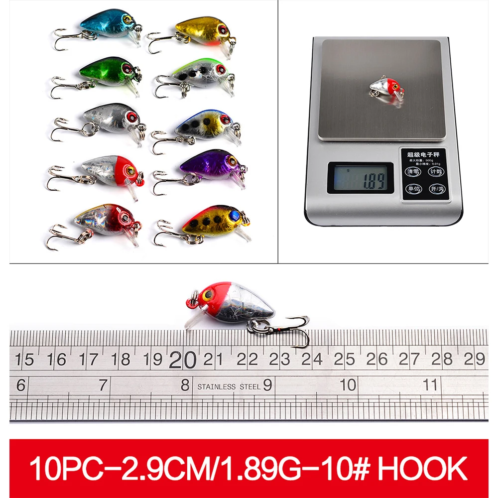 

56pcs Winter Robotic Fishing Lure Set 6-10# Hook Soft Hard Mixed Striped Bass Carp Mini Minnow Artificial Fly Fishing Equipment