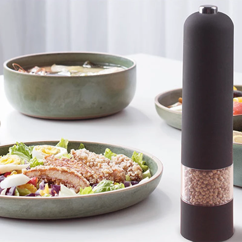 Мельница электрическая для соли и перца автоматическая мельница специй на