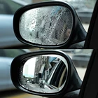 2 шт. Автомобильная непромокаемая прозрачная пленка для зеркала заднего вида Защитная противотуманная водонепроницаемая пленка оконная прозрачная пленка автомобильные наклейки аксессуары