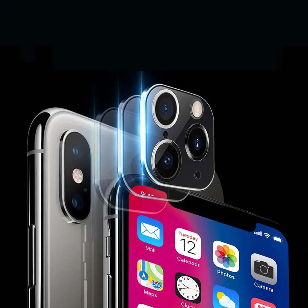 Накладка с поддельной камерой для iPhone X XS XR MAX 11 Pro Max | Мобильные телефоны и