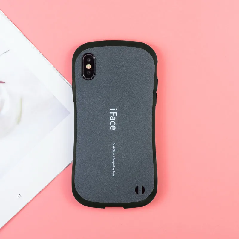 Матовый ударопрочный чехол iFace для iphone 11 pro XS Max 6 S 7 8 Plus X XR Защитный матовый |