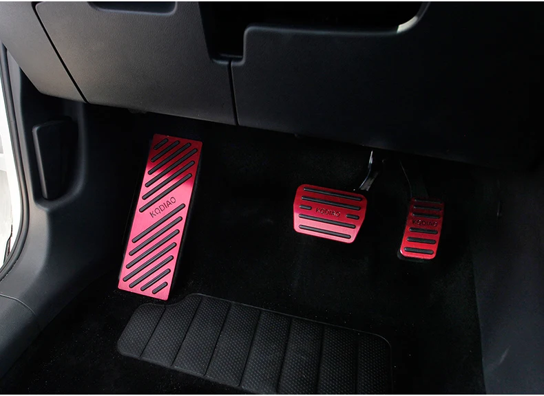 Алюминиевый автомобильный акселератор газа педаль тормоза сцепления для Skoda kodiaq